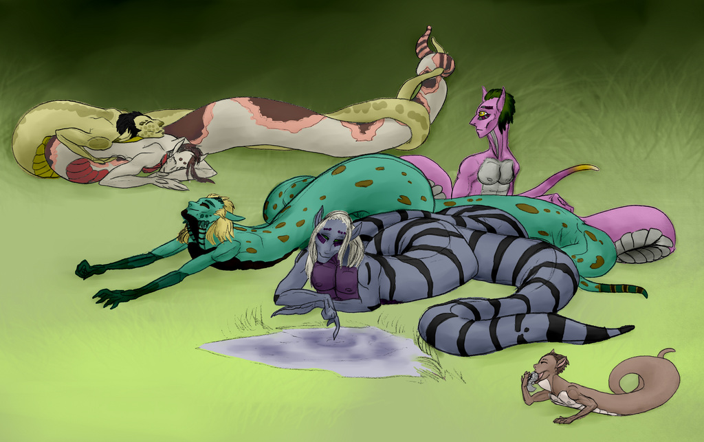 Any Old Day in the Naga-Den (color)