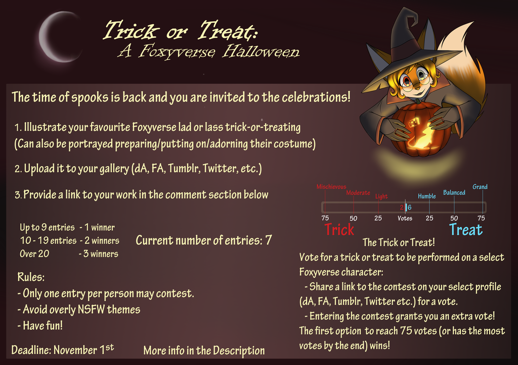 Trick or Treat: A Foxyverse Halloween Reminder!