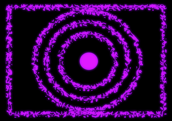 Random Glyph - Purple