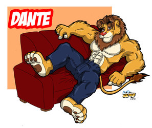 Hot Stuff on the Couch - by DanTheBear