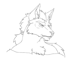 Canid Male sketch
