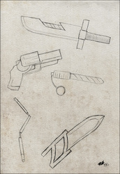 Weapon Sketches