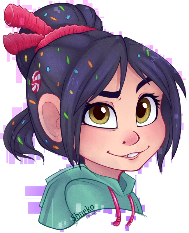 Vanellope by. 