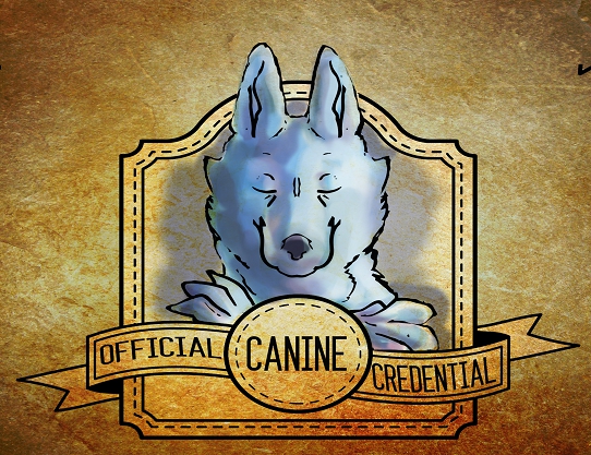 Canine Credential Badge