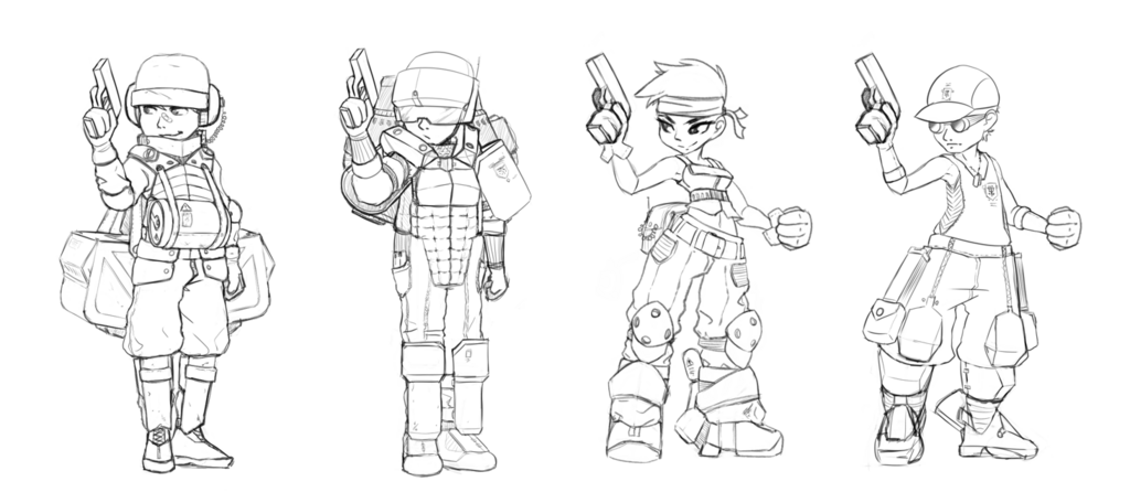 Most recent image: Concept Art : Soldiers [2021.04.24]
