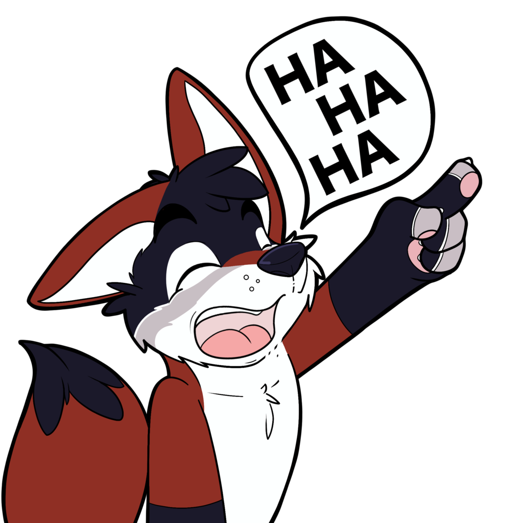Laughing sticker by Atimist