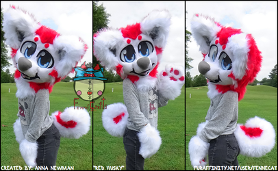  FennéCrafts - Red Husky Partial (2017) Sold!
