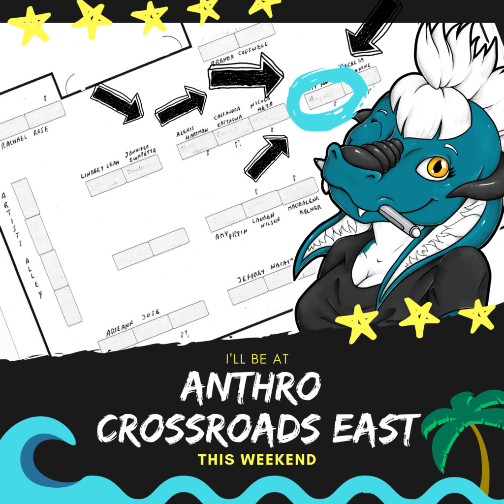 I'l be at Anthro Crossroads East this weekend!