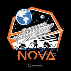 Nova and spaceship (store design)