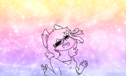 tfw you find a sparkly bg