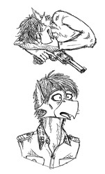 Reaction Sketches 4 - The Duality of Hans