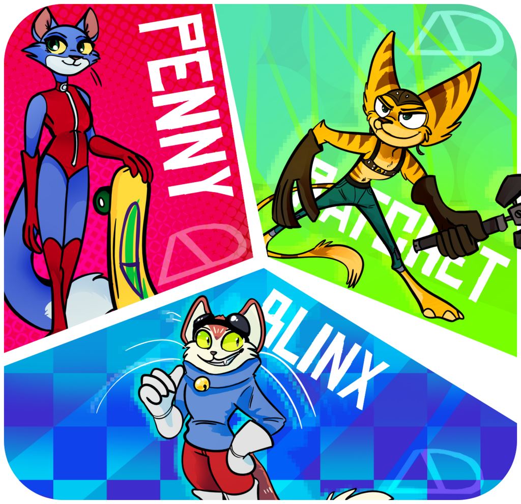 some video game cats