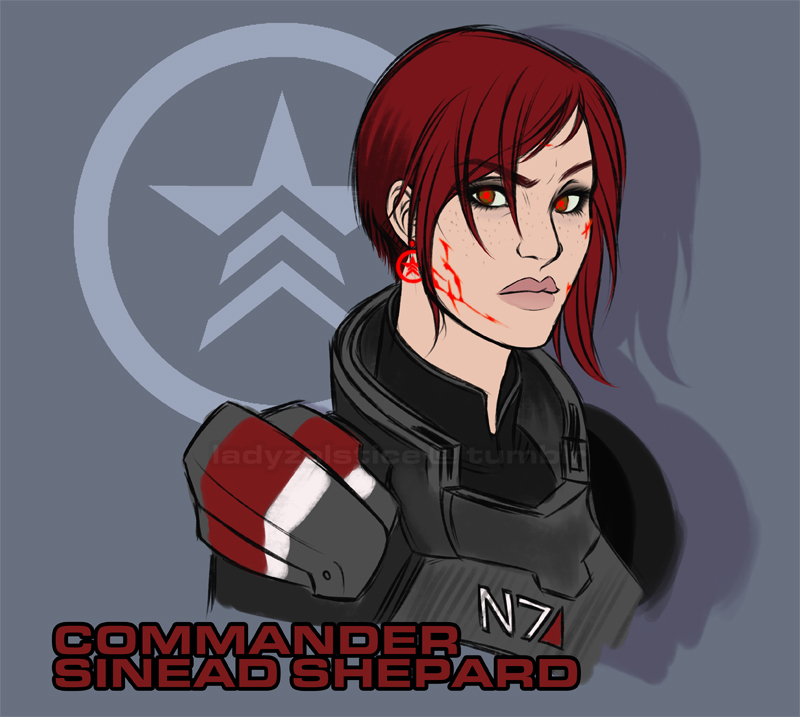 Commander Goddamn Shepard