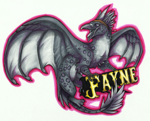 Fancy Fayne Badge