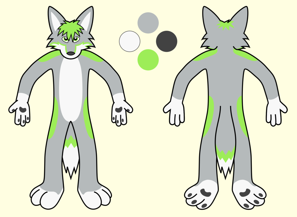 Character reference sheet