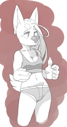 Isabelle underwear doodle