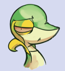 Weirded Out Snivy