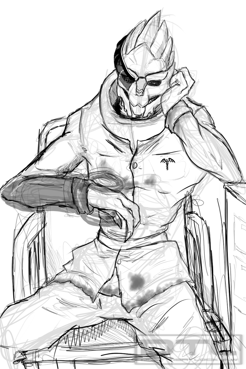 Commission: Turian Doctor