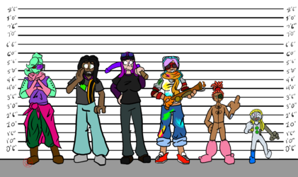 Miscellaneous Characters Height Chart [1]