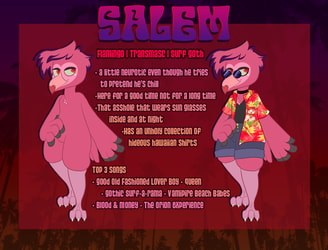 Salem The Flamingo!
