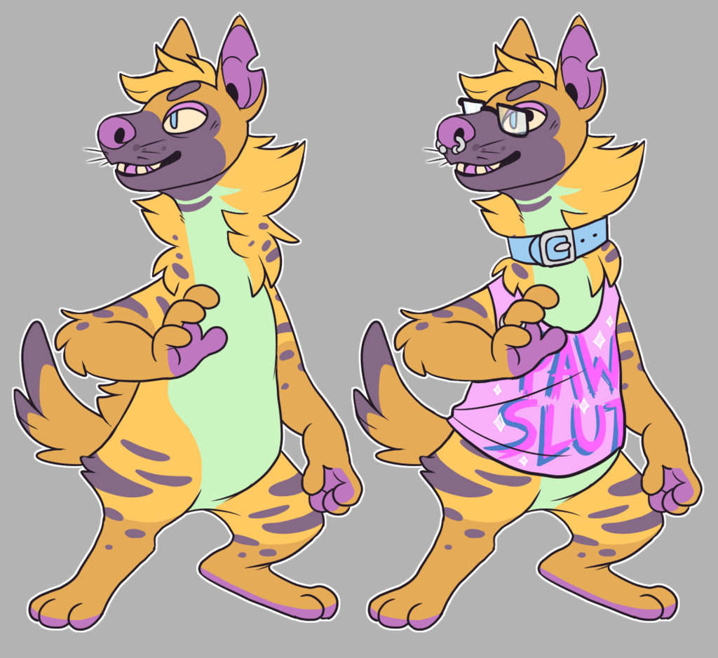 Striped Hyena Design 2
