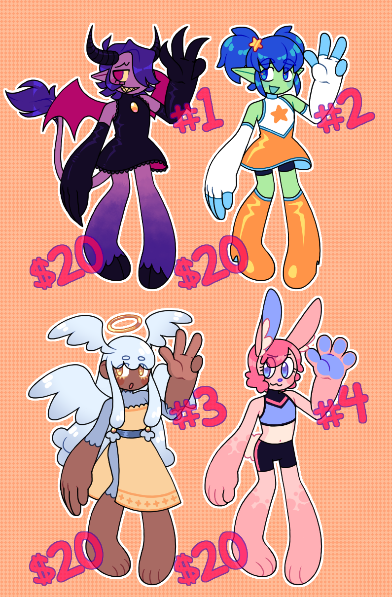Most recent image: chibi adopts [OPEN]