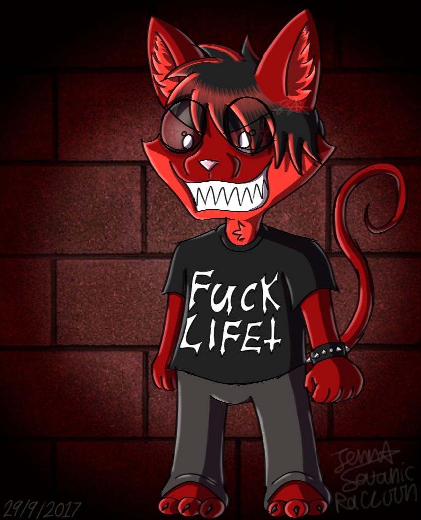 Edgy Emo Cat Thingy