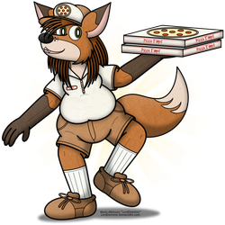 Rory, the Pizza Fox