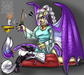 Spell casting distractions +Shaded commission+