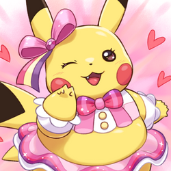 chubby pop-star pikachu