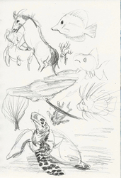 Page 23 - Fantasy Themed Sketchbook