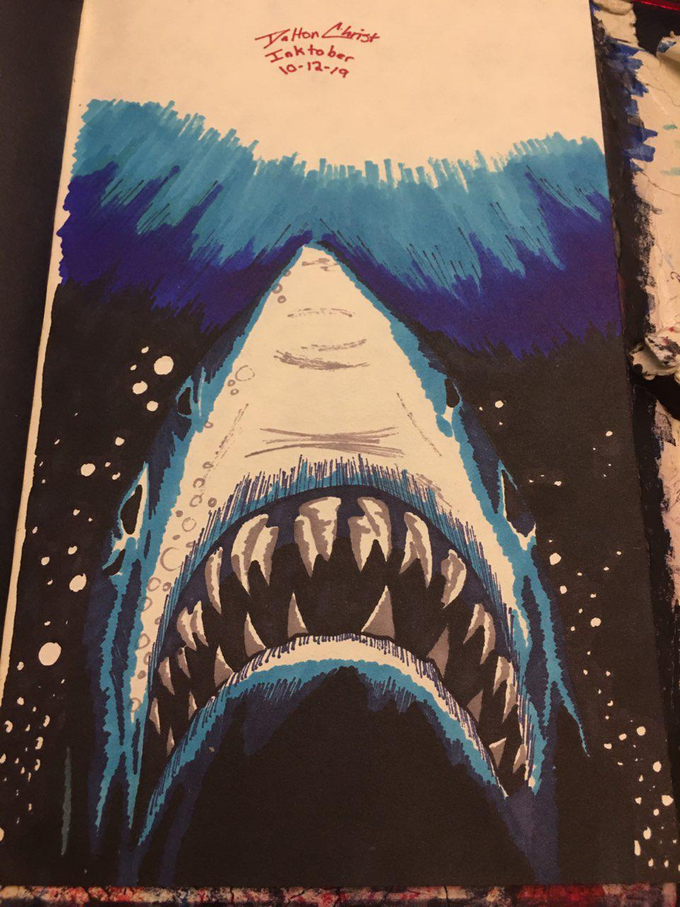 JAWS (Inktober 2019, Day 12)