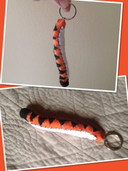 tiger tail keychain