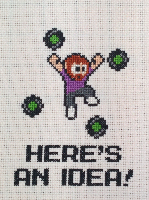 Featured image: Here's an Idea! (Cross-Stitch)
