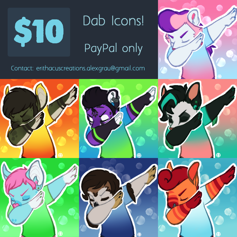 Featured image: $10 Dab icons [OPEN]