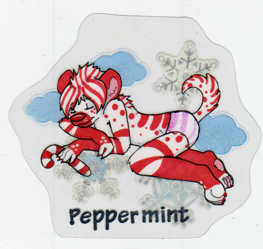 Sleepy Badge - Peppermint