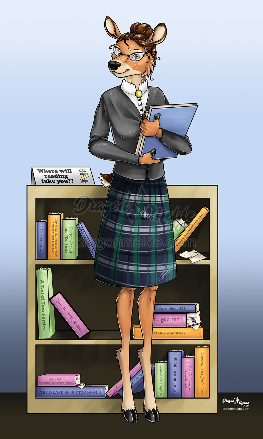 ASE 2019 Librarian Standee