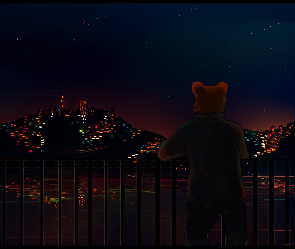 Looking Over The City