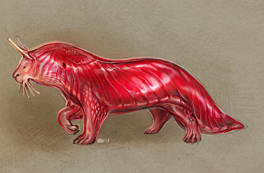 Pink Slug Creature