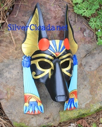 Greater Anubis Leather Mask