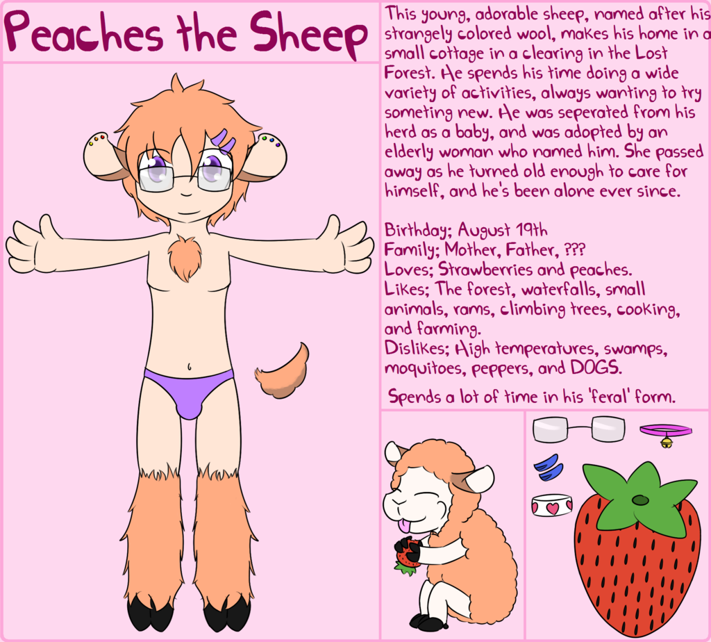 Peaches The Sheep