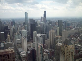 Downtown Chicago from Above