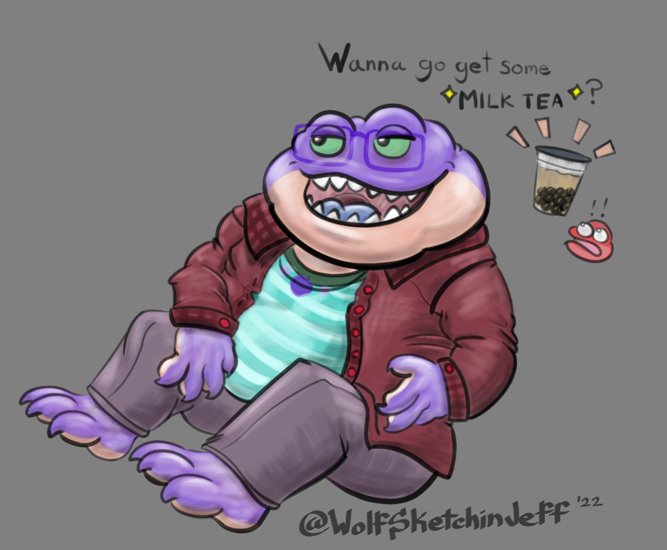 The Milk Tea Toad