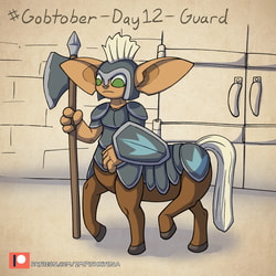 Gobtober Day 12 - Guard