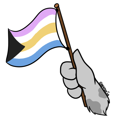 Dexin Pride Flag - Demipansexual (ych)