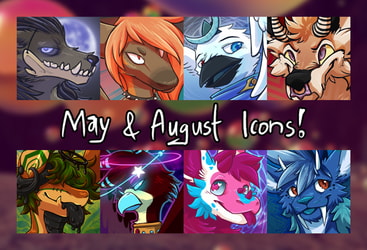 [gift+com] May & August Icons!