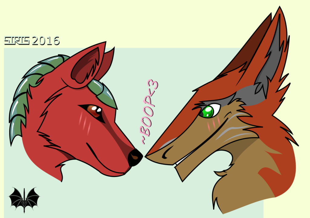 Most recent image: Nose Boops <3