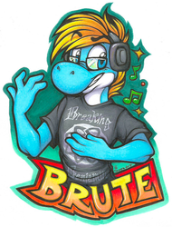 Brute Badge (Commission)