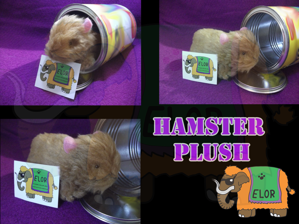 Hamster Plush - Fully handmade 