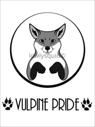 Vulpine Pride Badge (Red Fox)